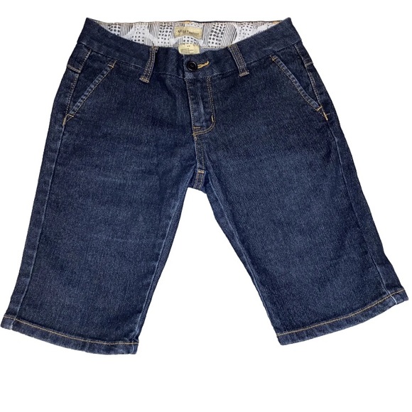 2000’S SHORTS NANA FASHION SHORTS W27” DARK WASH - Picture 1 of 5